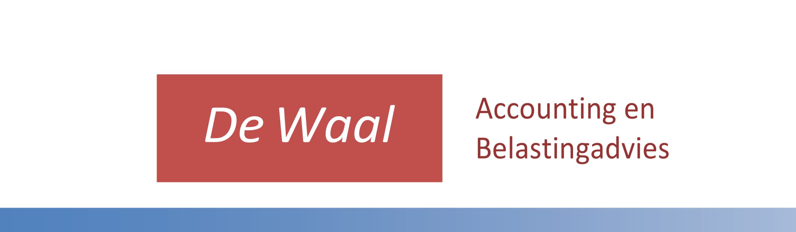 De Waal accounting en belastingadvies